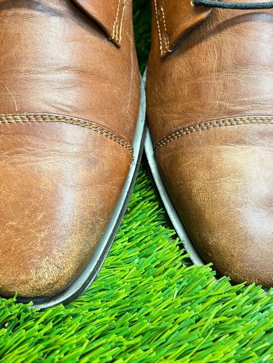 Cole Haan Grand Os Mens Size 9.5 Brown Casual Classic Cap Toe Derby Oxford Shoes main image 4